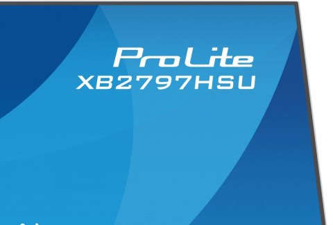 IIYAMA Monitor 27 cali XB2797HSU-W1 IPS, FHD, HDMI, DP, 120Hz, 2xUSBv3.2, 2xUSB-C, 350 CD, x2W, HAS 150/PIVOT, Biały