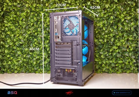 BSG Raptor V1 Intel Core i5 GeForce RTX 4060 32GB DDR4 1000GB SSD Windows 11 Pro