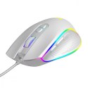 MODECOM Mysz przewodowa optyczna VOLCANO VELES Biała