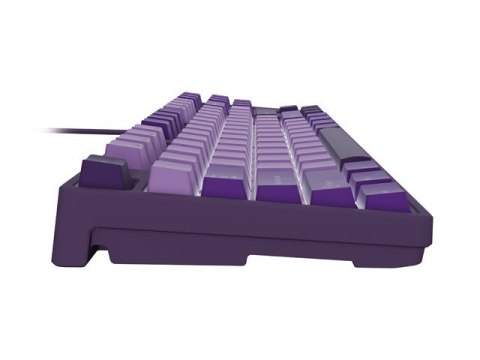 Natec Klawiatura Fury Kanabo K2 US fioletowa podświetlenie mechaniczna
