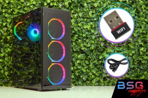 BSG Raptor V15 AMD Ryzen 5 AMD Radeon RX 7600 16GB DDR4 512GB SSD Windows 11 Pro