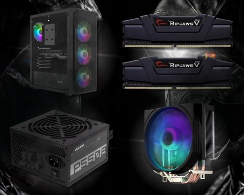 BSG Raptor V25 AMD Ryzen 5 NVIDIA GeForce RTX 4060 16GB DDR4 512GB SSD Windows 11 Pro