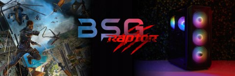 BSG Raptor V25 AMD Ryzen 5 NVIDIA GeForce RTX 4060 16GB DDR4 512GB SSD Windows 11 Pro