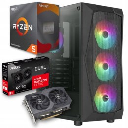 BSG Striker V12 AMD Ryzen 5 AMD Radeon RX 6600 16GB DDR4 512GB SSD Windows 11 Pro