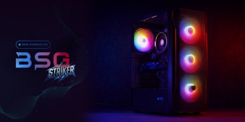BSG Striker V13 AMD Ryzen 5 NVIDIA GeForce RTX 3050 16GB DDR4 1512GB HDD + SSD Windows 11 Pro
