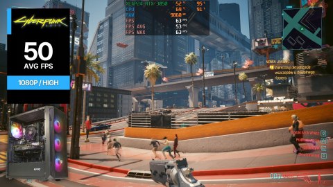 BSG Striker V13 AMD Ryzen 5 NVIDIA GeForce RTX 3050 16GB DDR4 1512GB HDD + SSD Windows 11 Pro