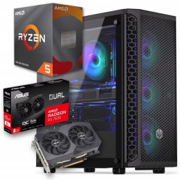 BSG Striker V9 AMD Ryzen 5 Radeon RX 6600 16GB DDR4 1000GB SSD Windows 11 Pro