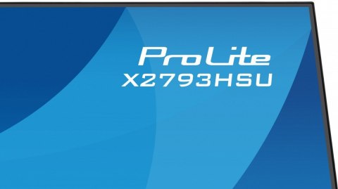 IIYAMA Monitor 27 cali X2793HSU-B1 IPS.HDMI.DP.120Hz,2xUSB, 1500:1,350cd, cienka ramka z 4 stron
