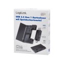 LogiLink Czytnik kart USB3.2 Gen 1, SD/microSD