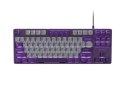 Natec Klawiatura Fury Kanabo K2 US szaro-fioletowa mechaniczna