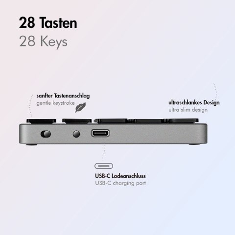 LogiLink Bezprzewodowa klawiatura numeryczna, BT5.0