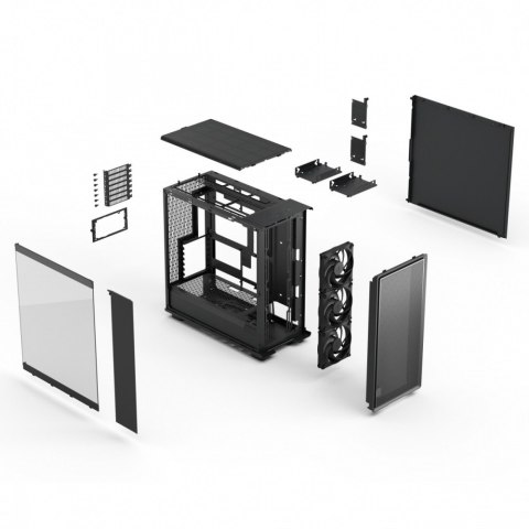 Fractal Design Obudowa Epoch XL Black TG Light tint