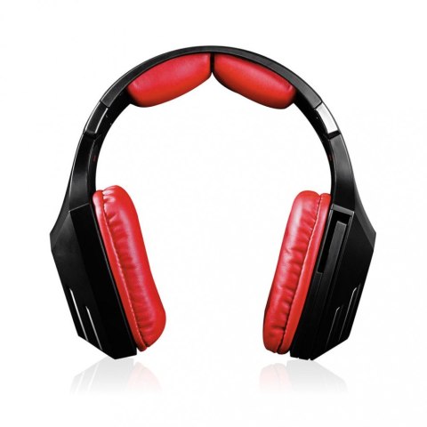 MODECOM VOLCANO MC-831 RAGE CZERWONE SŁUCHAWKI NAGŁOWNE Z MIKROFONEM