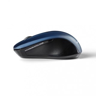 MODECOM WM9.1 CZARNO-NIEBIESKA BEZPRZEWODOWA MYSZ OPTYCZNA