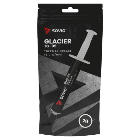 Savio Pasta termoprzewodząca Glacier 18W/mK 2g TG-05