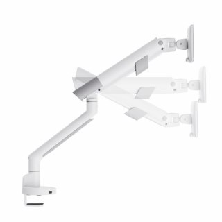 ART Uchwyt biurkowy gazowy do 1 monitora LED/LCD 17-35" L-29GD 2-11kg 2xUSB 3.0 Premium White