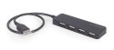 Gembird HUB USB 2.0 4-porty, czarny