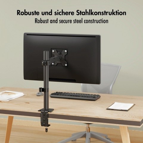 LogiLink Uchwyt do monitora 17 - 32', max 10kg., stalowy