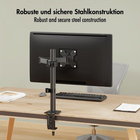 LogiLink Uchwyt do monitora 17 - 32', max 10kg., stalowy