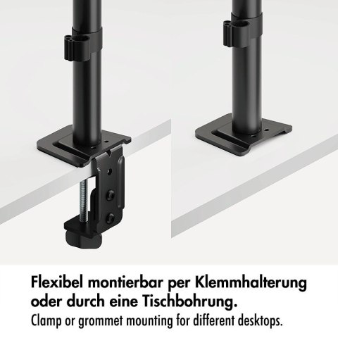 LogiLink Uchwyt do monitora 17 - 32', max 10kg., stalowy