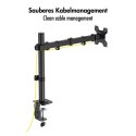 LogiLink Uchwyt do monitora 17 - 32', max 10kg., stalowy
