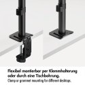 LogiLink Uchwyt do monitora 2x 17-32',10kg max na ramie