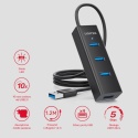 Hub USB Unitek Y-3089V01 5 Gbps 4x USB-A aktywny kabel 120 cm USB-C szybki