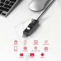 Hub USB Unitek Y-3089V01 5 Gbps 4x USB-A aktywny kabel 120 cm USB-C szybki