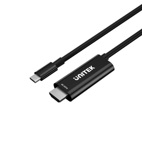 Kabel Adapter Unitek USB-C HDMI 2.0 4K 60 Hz Z Zasilaniem PD 100 W 2 m