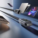 Kabel Przewód Unitek USB-C PD 60 W 480 Mbps 2 m Z Wyświetlaczem W Oplocie