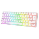 Klawiatura Gamingowa Rampage Radiant K11 Mechaniczna 60% Podświetlana RGB