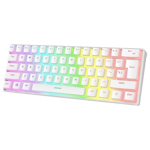 Klawiatura Gamingowa Rampage Radiant K11 Mechaniczna 60% Podświetlana RGB