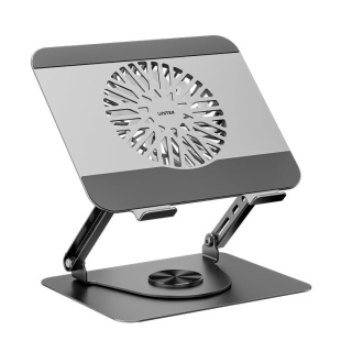 Podstawka Chłodząca Unitek 360° Do Laptopa Tabletu 8"-17,3" Regulowana