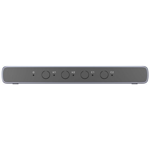 Przełącznik Switch KVM Unitek V1313AGY HDMI USB-C 4K 4 Wejścia 1 Wyjście