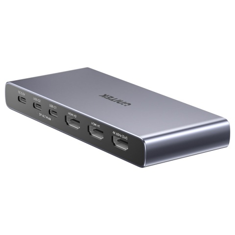 Przełącznik Switch KVM Unitek V1313AGY HDMI USB-C 4K 4 Wejścia 1 Wyjście