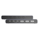 Przełącznik Switch KVM Unitek V1313AGY HDMI USB-C 4K 4 Wejścia 1 Wyjście