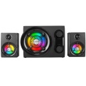 Zestaw Głośników Rampage RMS-G8 2.1 Bluetooth RGB USB SD FM 25 W