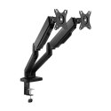 LogiLink Uchwyt na 2 monitory, 17-32 cali, max 9kg na ramie