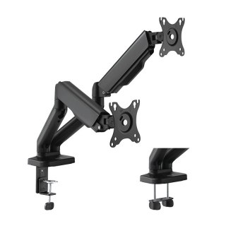 LogiLink Uchwyt na 2 monitory, 17-32 cali, max 9kg na ramie