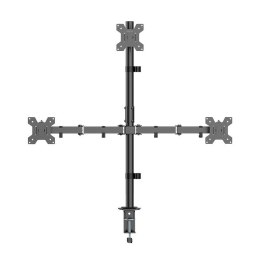 LogiLink Uchwyt na 3 monitory, 17-27 cale ,max 10kg na ramie