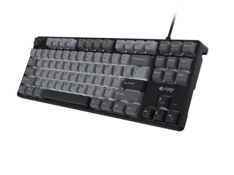 Natec Klawiatura Fury Kanabo K2 US czarno-szara, podświetlenie