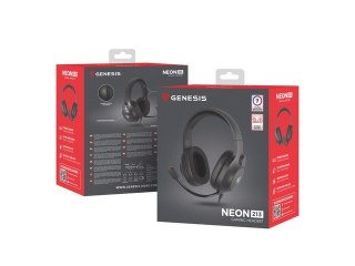 Natec Słuchawki Genesis Neon 213 RGB mikrofon