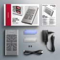 AXAGON EEM2-20GD Obudowa zewnętrzna aluminiowa USB-C 3.2 Gen2x2, Dual NVMe M.2 SSD 20gbps, Clone Master