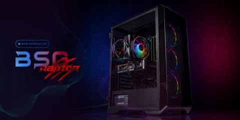 BSG Raptor V10 Intel Core i5 NVIDIA GeForce RTX 4060 32GB DDR4 1000GB SSD Windows 11 Pro