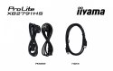 IIYAMA Monitor 27 cali XB2791HS-B1 FHD,IPS.HDMI.DP.2x2W,350cd,1500:1, 120Hz,HAS 150 (PIVOT)