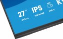 IIYAMA Monitor 27 cali XB2797QSNP-B1 IPS,QHD,USB-c Dock 96W,HDMI, 350cd,1ms, DP, DisplayPort x1 (Daisy Chain MST max. 2560 x1440), USB