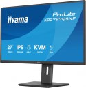 IIYAMA Monitor 27 cali XB2797QSNP-B1 IPS,QHD,USB-c Dock 96W,HDMI, 350cd,1ms, DP, DisplayPort x1 (Daisy Chain MST max. 2560 x1440), USB