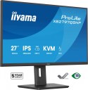 IIYAMA Monitor 27 cali XB2797QSNP-B1 IPS,QHD,USB-c Dock 96W,HDMI, 350cd,1ms, DP, DisplayPort x1 (Daisy Chain MST max. 2560 x1440), USB