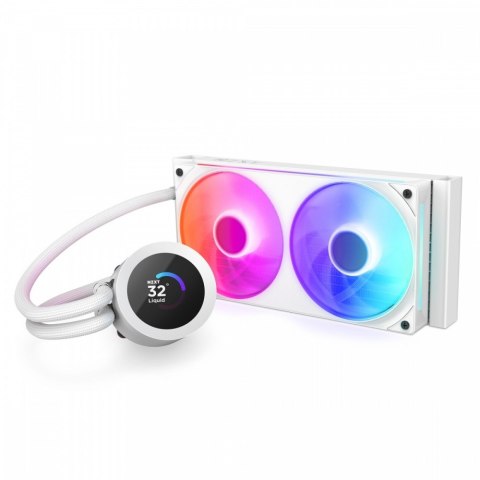 NZXT Chłodzenie wodne KRAKEN PLUS 240 RGB LCD białe