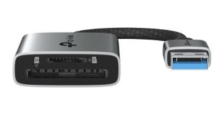 TP-LINK Adapter USB Type-A to SD & microSD 3.0 	UA430 SPEC: 1 × USB-A Connector,1 × SD + 1 × microSD(TF) up to 200MBps 